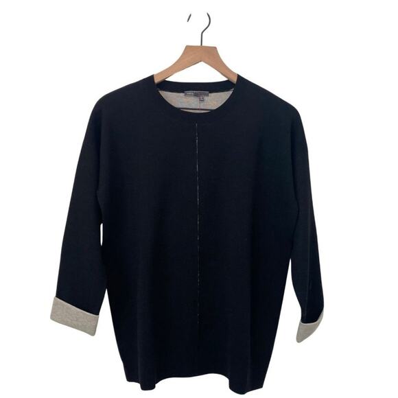 Vince Knit Crew Neck Sweater Black Small - Picture 2 of 7